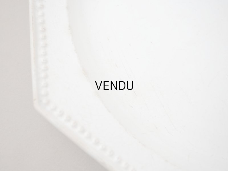 画像5: 1820年頃 アンティーク 大皿 オクトゴナル プレート 29cm - GIEN - 