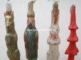 画像3: 1900年頃 アンティーク クリスマス用 キャンドル 4点セット