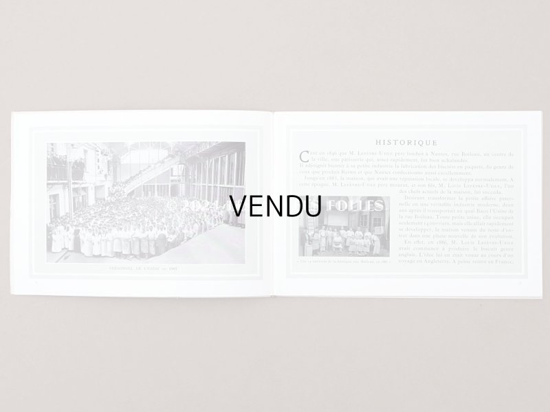 画像4: 1910年頃 アンティーク『LU』パンフレット - LEFEVRE-UTILE -