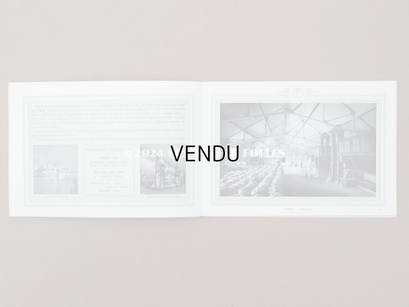 画像5: 1910年頃 アンティーク『LU』パンフレット - LEFEVRE-UTILE -