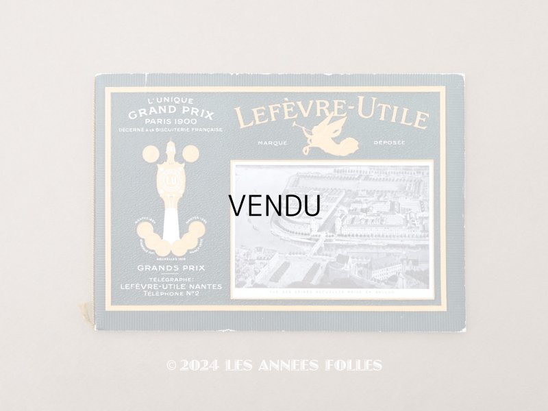 画像1: 1910年頃 アンティーク『LU』パンフレット - LEFEVRE-UTILE -