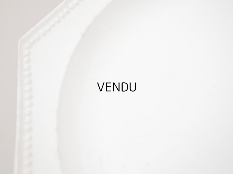 画像4: 1820年頃 アンティーク 大皿 オクトゴナル プレート 29cm - GIEN - 