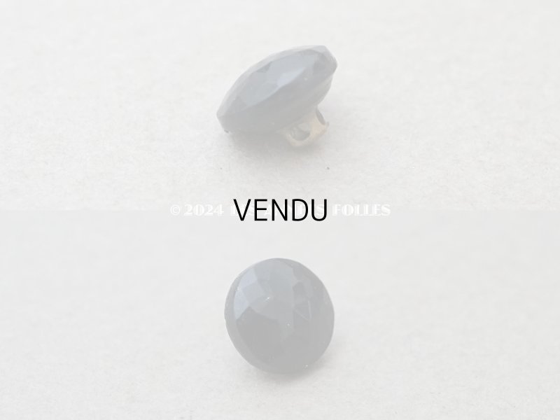 画像4: アンティーク 極小 8mm フレンチジェットのボタン 