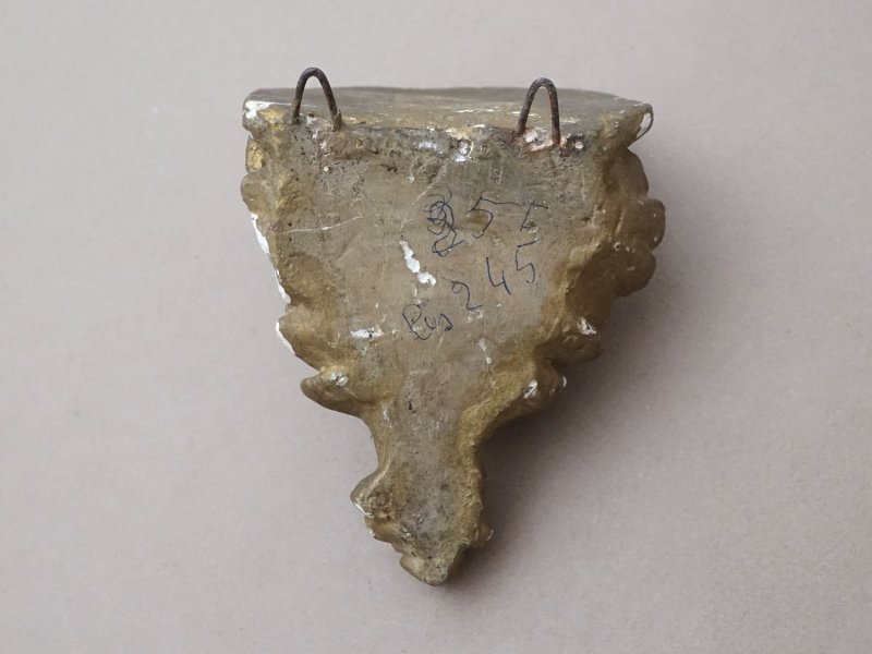 画像11: ＊蚤の市＊19世紀末 天使の石膏の小さな飾り棚 2点セット ウォールシェルフ アンティーク 