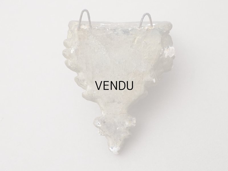 画像6: ＊蚤の市＊19世紀末 天使の石膏の小さな飾り棚 2点セット ウォールシェルフ アンティーク 