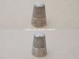 画像2: 1900年頃 アンティーク ヤドリギ シルバー製 指ぬき 裁縫道具 (2)
