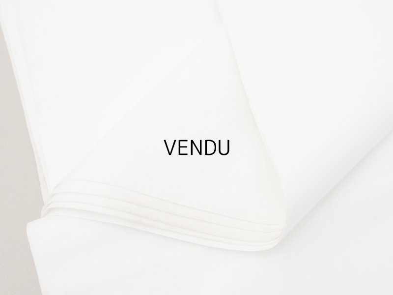 画像7: アンティーク ボンマルシェ百貨店のロゴ入り 広幅 コットンファブリック 12〜15m - AU BON MARCHE -