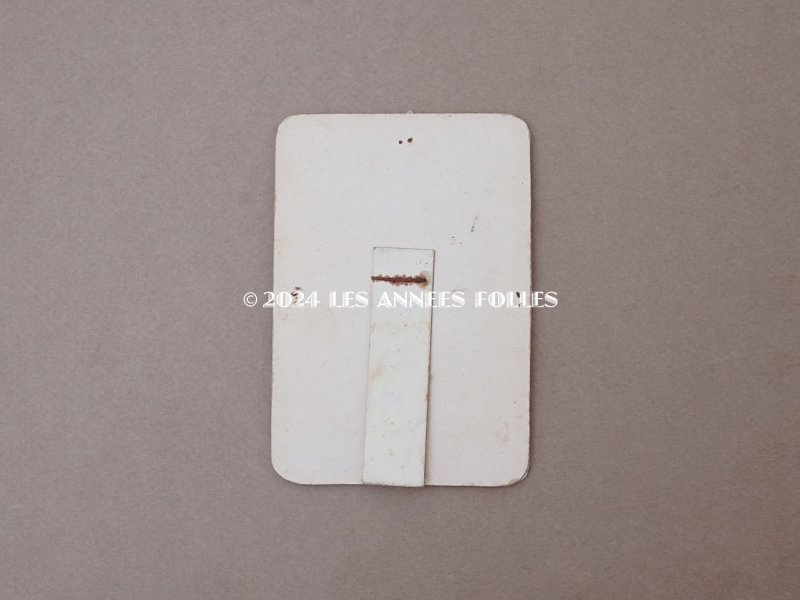 画像6: 1900年頃 アンティーク ドール用 セルロイド製 小さなフォトフレーム 薔薇