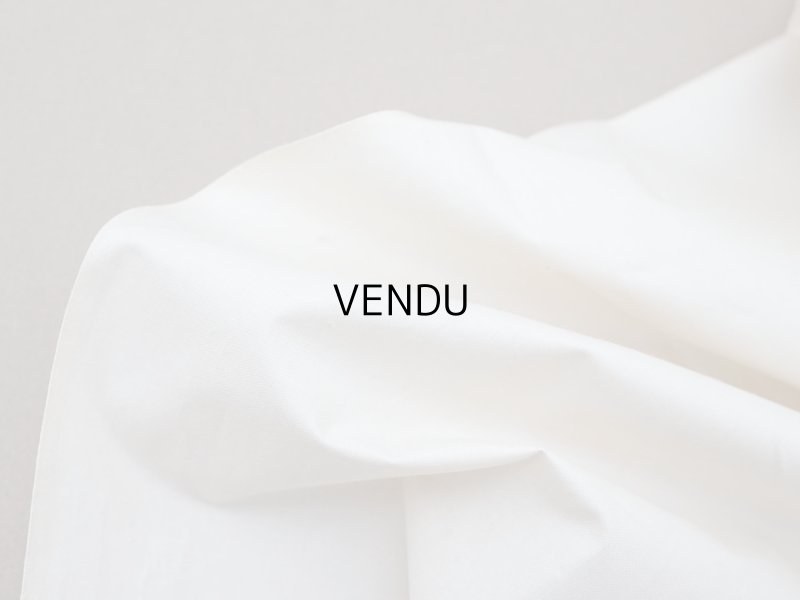 画像3: 1920年頃 アンティーク シャツ地 広幅 コットンファブリック 158cm幅 エクリュ