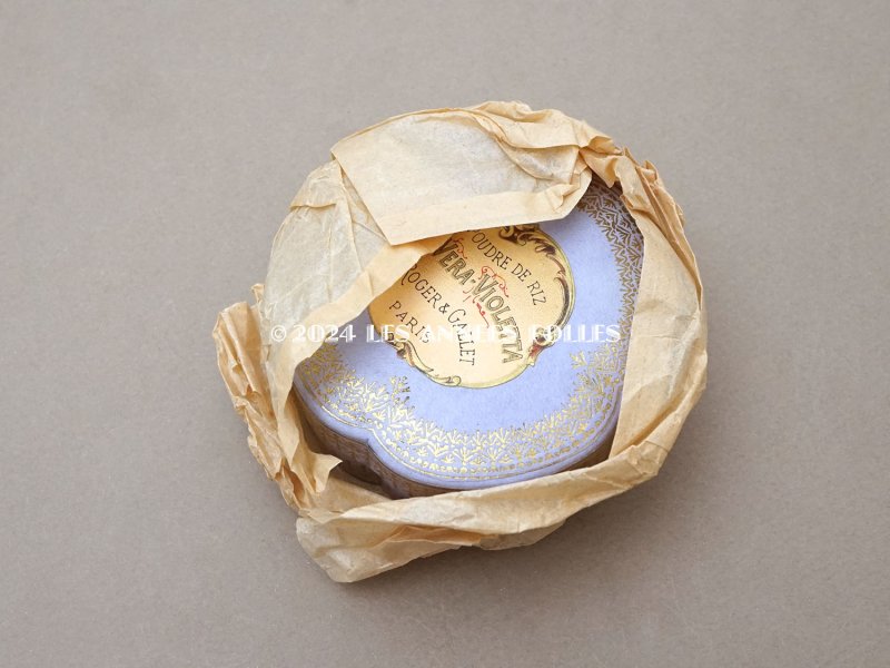 画像3: 【クリスマスセール2024対象外】未開封 アンティーク パウダーボックス VERA VIOLETTA - ROGER&GALLET PARIS -