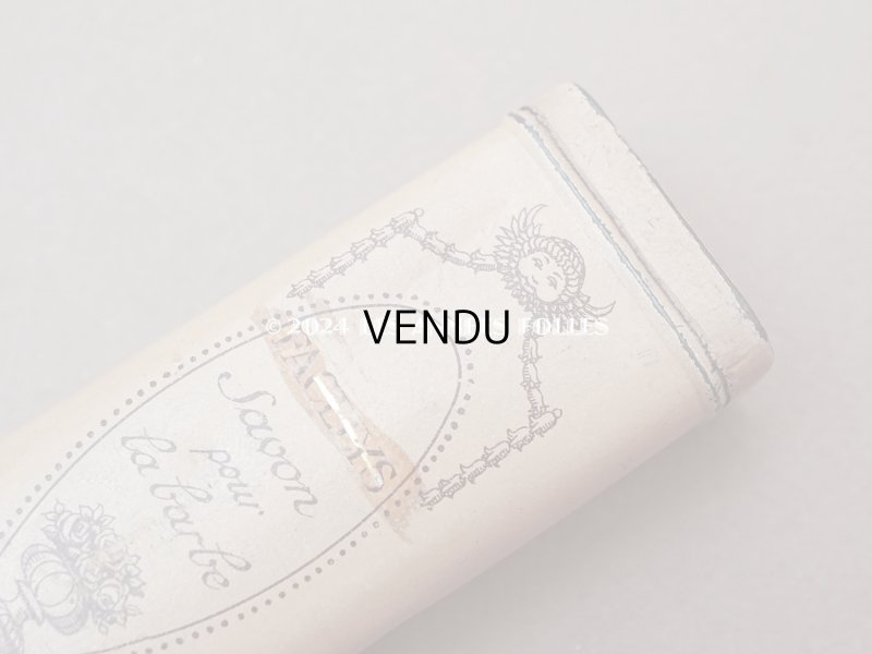 画像3: アンティーク ARYS パウダーソープボックス メタル缶 SAVON POUR LA BARBE - ARYS PARIS -
