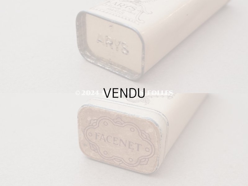 画像6: アンティーク ARYS パウダーソープボックス メタル缶 SAVON POUR LA BARBE - ARYS PARIS -