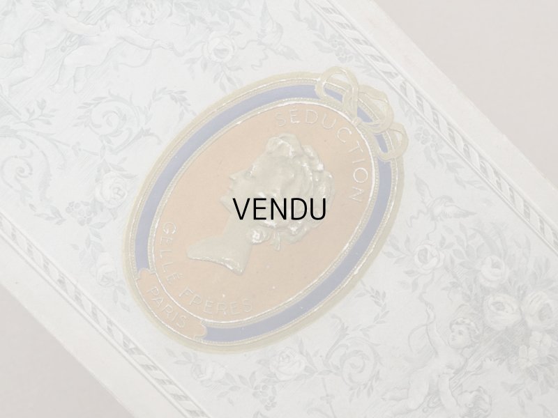 画像3: 【クリスマスセール2024対象外】1908年 アンティーク ソープボックス SEDUCTION - GELLE FRERES PARIS -