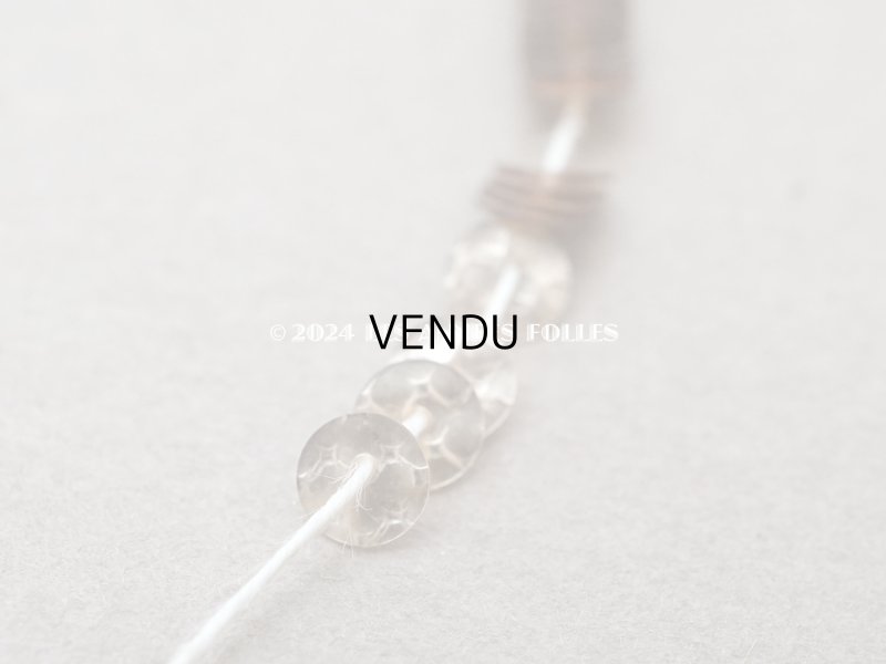 画像3: 1900年頃 アンティーク 蜂の巣柄 スパンコール 4mm 200ピース ゼラチン製 