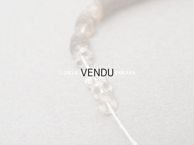 画像2: 1900年頃 アンティーク 蜂の巣柄 スパンコール 4mm 200ピース ゼラチン製 