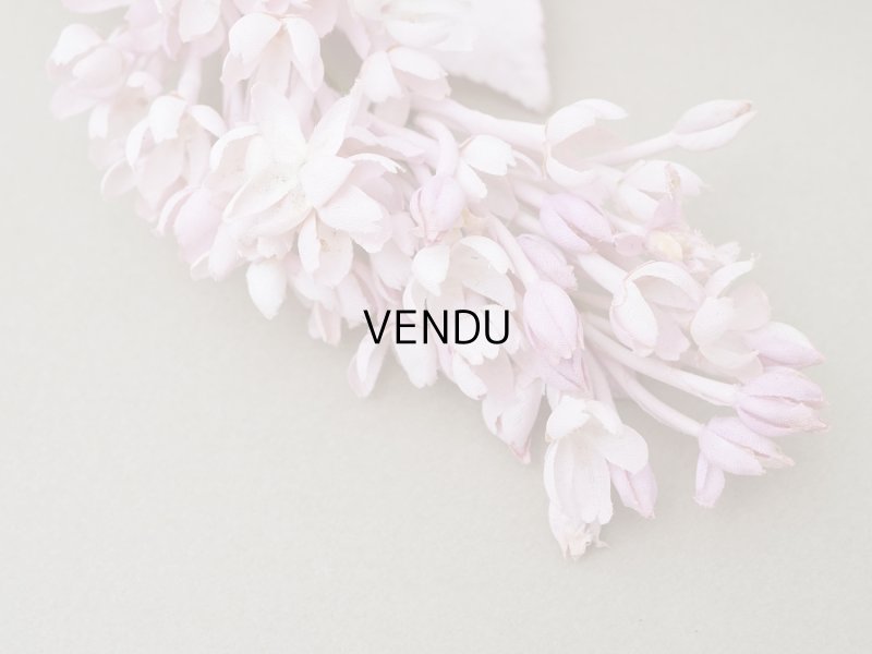 画像6: 【クリスマスセール2024対象外】アンティーク ライラックの大きな布花 パウダーピンク