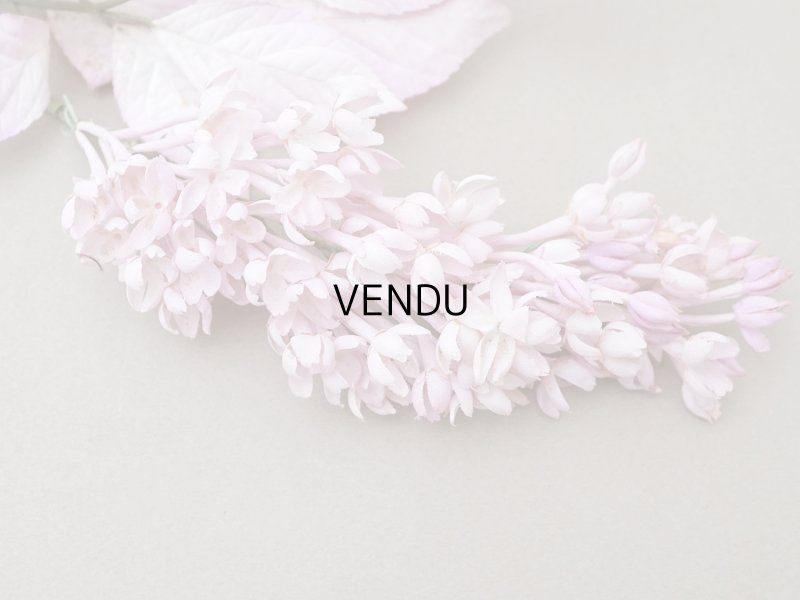 画像3: 【クリスマスセール2024対象外】アンティーク ライラックの大きな布花 パウダーピンク