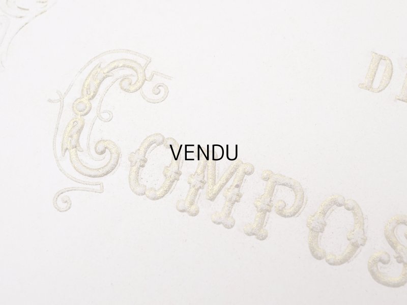 画像7: 【クリスマスセール2024対象外】19世紀末 アンティーク ノートカバー CAHIER DE COMPOSITION