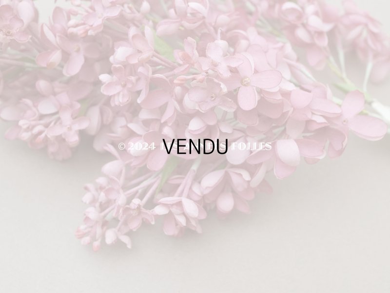 画像6: 【クリスマスセール2024対象外】アンティーク ライラックの大きな布花 オールドローズ