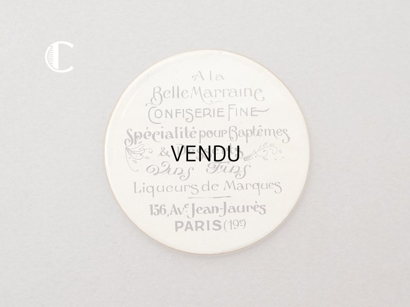 画像7: アンティーク コンフィズリーの手鏡 ハンドミラー