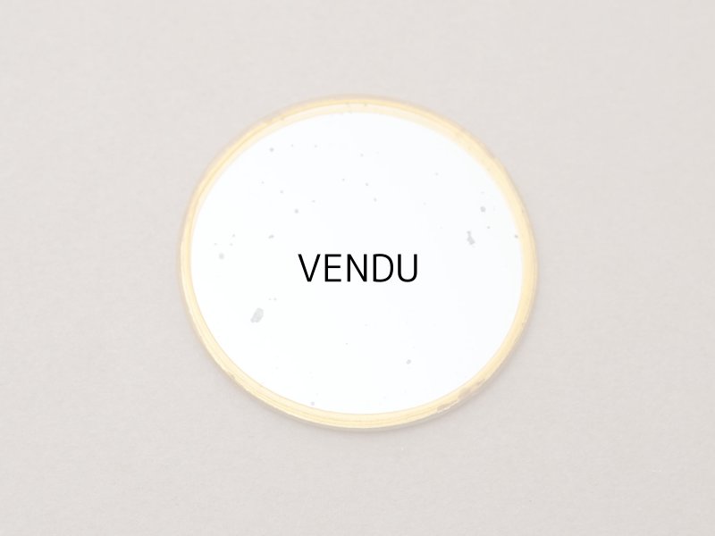 画像8: アンティーク コンフィズリーの手鏡 ハンドミラー