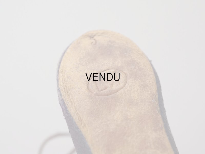 画像5: 【クリスマスセール2024対象外】19世紀末 アンティーク ドールシューズ レザー ダークブラウン L.I. 約4.8cm