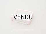 アンティーク ガラスの蓋の紙箱 - AU LOUVRE -