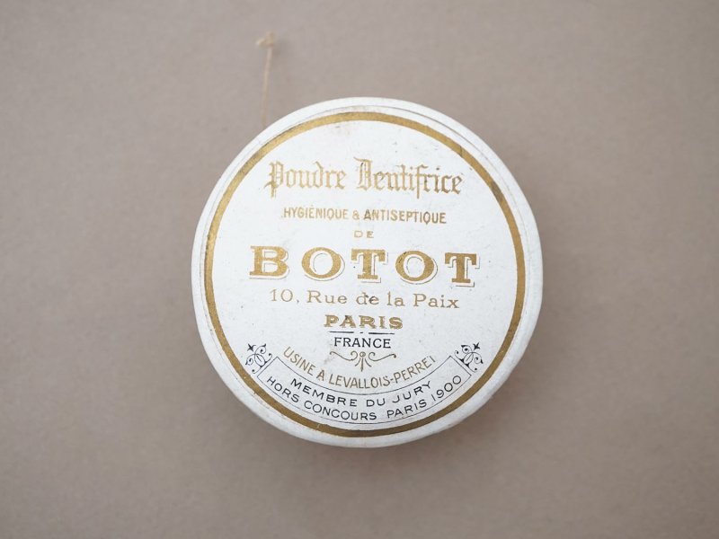 画像3: 未開封 1900年頃 アンティーク パウダーボックス - BOTOT -
