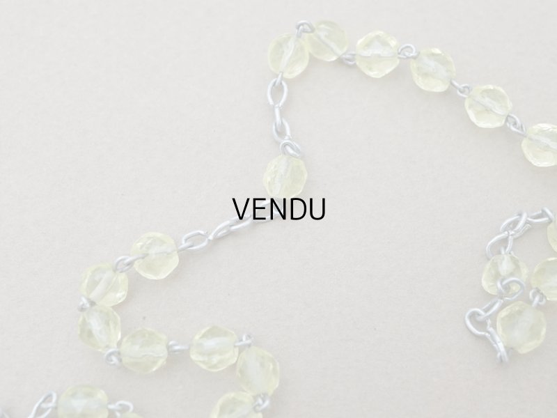 画像6: アンティーク ウラングラスのロザリオ