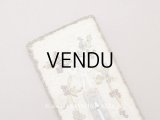 1900年頃 アンティーク リボン刺繍＆スパンコール 温度計