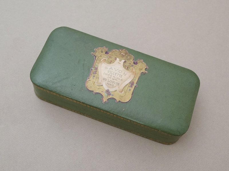 画像3: アンティーク 菫のガーランド ソープボックス SAVON VIOLETTE IMPERIALE - GRANDS MAGASINS DU LOUVRE PARIS -