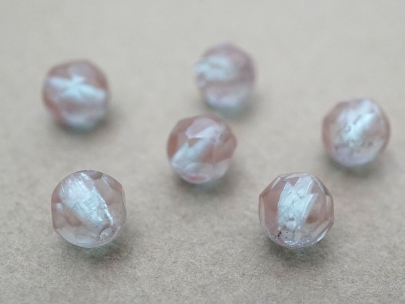 画像4: アンティーク サフィレットのビーズ カット入り 5.5〜6mm 2点セット サフィリーン