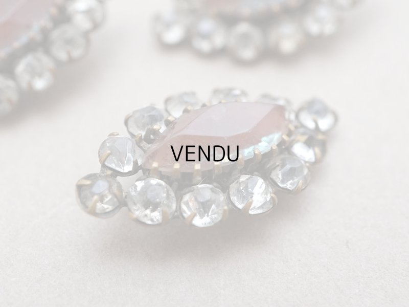 画像7: 19世紀 アンティーク サフィレットのボタン 3点セット