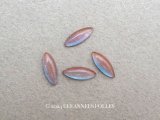 【セール対象外】【クーポン対象外】アンティーク サフィレットのルース 4×11mm 2点セット カボションカット マーキス型