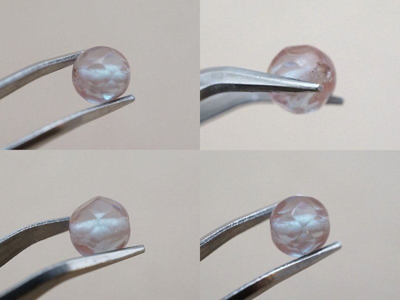 画像5: アンティーク サフィレットのビーズ カット入り 5.5〜6mm 2点セット サフィリーン