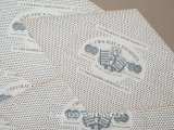 ＊蚤の市＊1904年 アンティーク チョコレートのラベル 4点セット