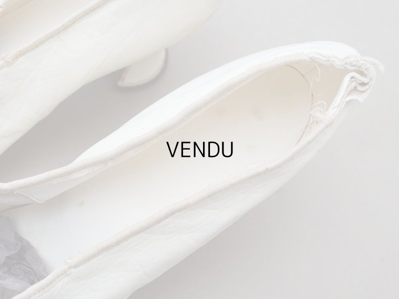 画像4: ＊蚤の市＊アンティーク ウエディングシューズ ルーブル百貨店