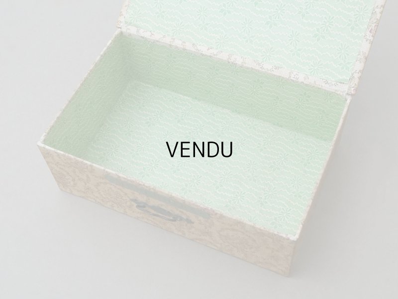 画像13: アンティーク カルトナージュボックス ハンカチ入れ チェストの引き出し MONCHOIRS