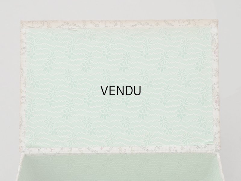 画像12: アンティーク カルトナージュボックス ハンカチ入れ チェストの引き出し MONCHOIRS