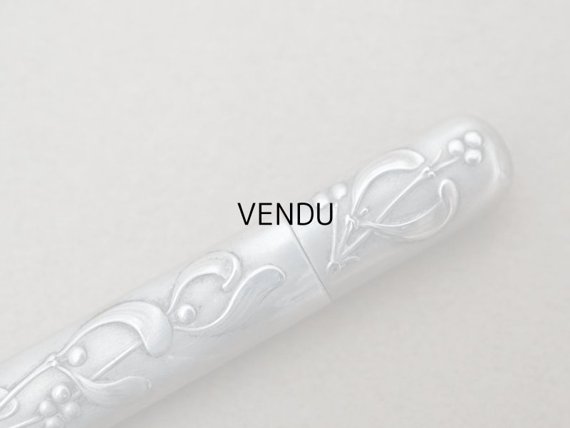 画像3: 1900年頃 アンティーク ヤドリギ シルバー製 ニードルケース  裁縫道具