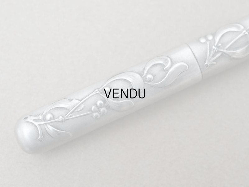 画像4: 1900年頃 アンティーク ヤドリギ シルバー製 ニードルケース  裁縫道具