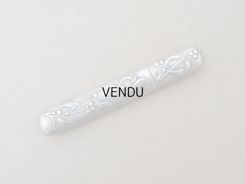 画像2: 1900年頃 アンティーク ヤドリギ シルバー製 ニードルケース  裁縫道具