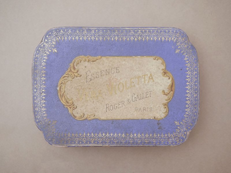 画像2: アンティーク パフュームボックス  ESSENCE VERA VIOLETTA - ROGER&GALLET PARIS -