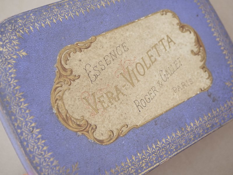 画像3: アンティーク パフュームボックス  ESSENCE VERA VIOLETTA - ROGER&GALLET PARIS -