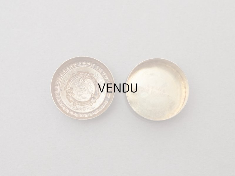 画像5: アンティーク 小さなパウダーボックス - RUBIS POMPADOUR PARIS -