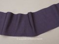 アンティーク シルク製 幅広 グログランリボン 深紫 5.4m PON 4178 N 80 COL.295