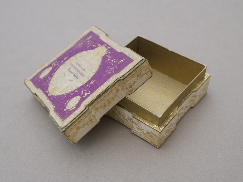 画像7: アンティーク 菫のパウダーボックス POUDRE DE RIZ VIOLETTE MERVEILLES - ROGER & GALLET PARIS -