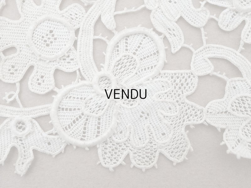 画像9: 17世紀 アンティーク グロ・ポワン・ド・ヴニーズ 41cm 11.7cm幅 ヴェネチアンレース