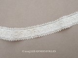19世紀末 アンティーク トリム 生成り 1.8m  21mm幅 
