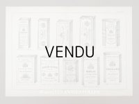 アンティーク パフュームリーのデザイン画  PLANCHE 27 - DELETTREZ PARIS -